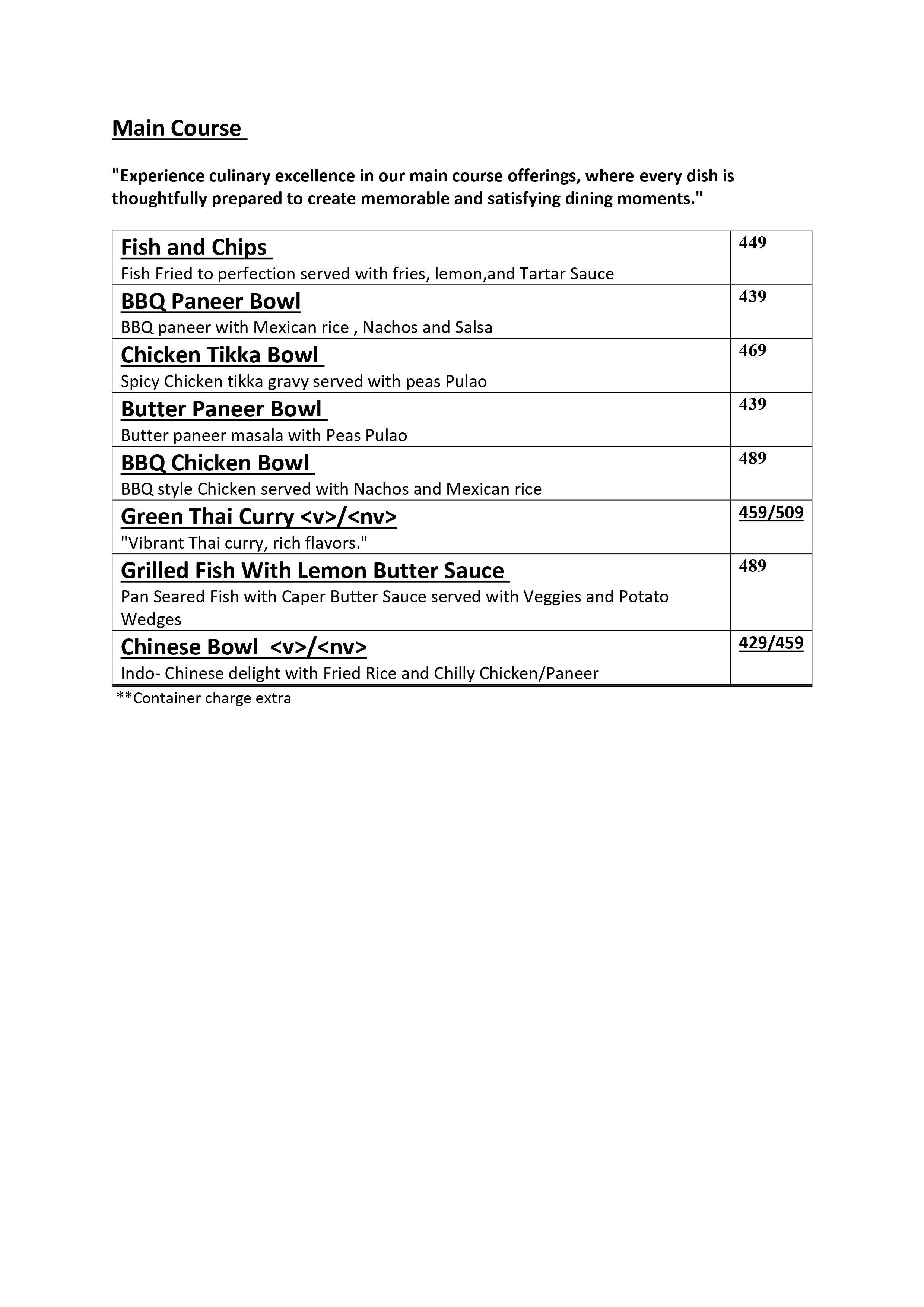 Menu of Little Owl Cafe, Pratap Nagar, Nagpur