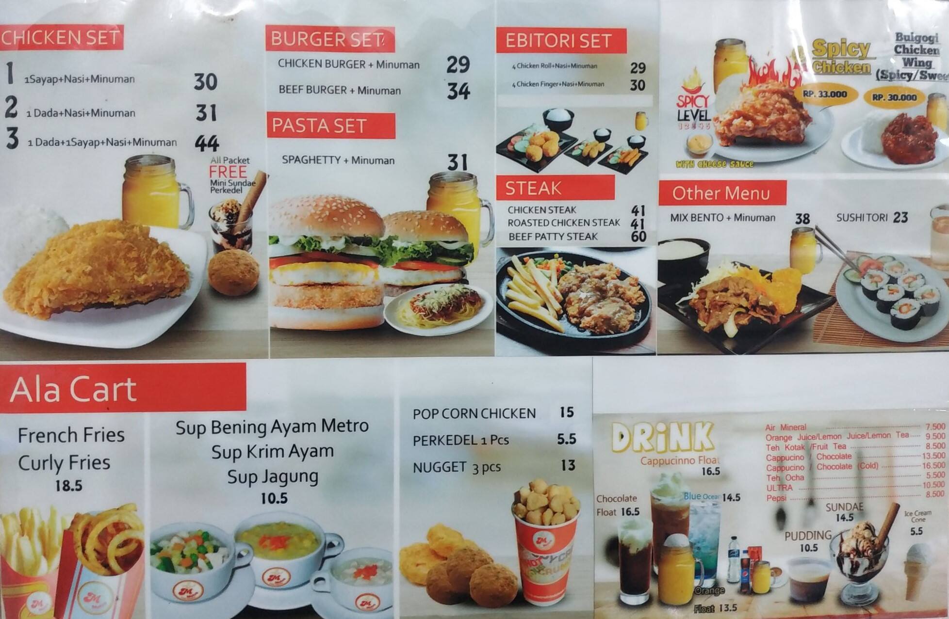 Metro Fried Chicken Menu Menu For Metro Fried Chicken Cipondoh Tangerang Metro Fried Chicken Menu Menu For Metro Fried Chicken Cipondoh Tangerang