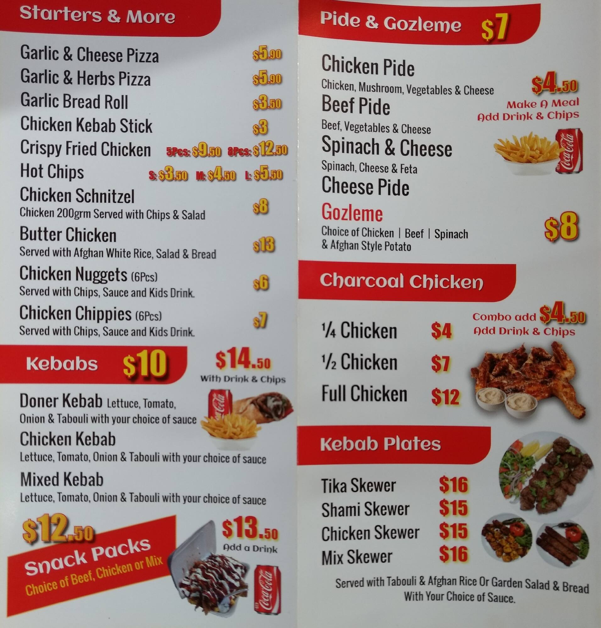 Menu Rope Restaurant Menu at Ropes Pizza & Kebab pizzeria, Ropes Crossing
