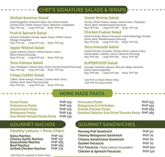 Gourmet Farms Express Menu, Menu for Gourmet Farms Express, Libis ...