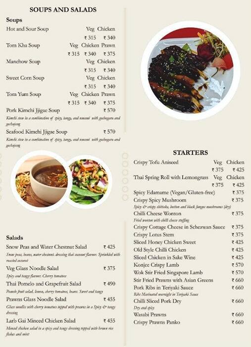 Li Kitchen Menu Menu at LI&PO ASIAN KITCHEN, New Delhi