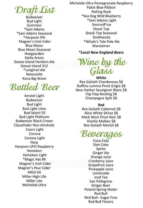 LIR menu