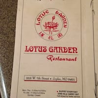 Lotus Garden Menu Menu For Lotus Garden Joplin Joplin