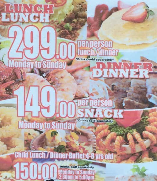 Joven's Grill and Seafood Menu Zomato Philippines