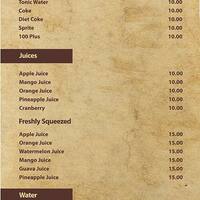 Delhi Royale Menu Menu For Delhi Royale Kuala Lumpur City Center Kuala Lumpur