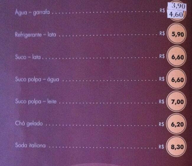 Café do Ponto cardápio