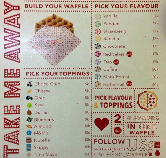Eggo Waffle Menu, Menu for Eggo Waffle, Kelapa Gading, Jakarta Zomato