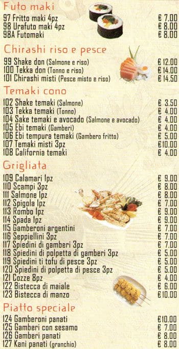 Menu di Sapporo 