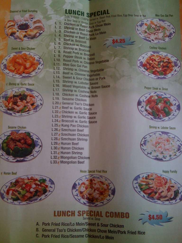 Chinese Express Menu, Menu for Chinese Express, Norman, Oklahoma City