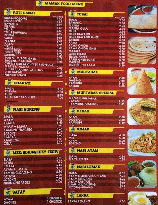 Kapitan Menu Menu For Kapitan Taman Dagang Selangor Zomato Malaysia