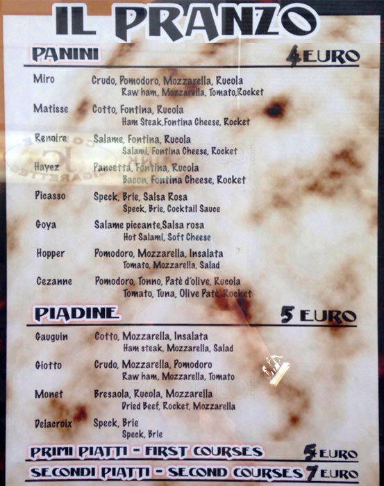 Menu di Cibus 2 