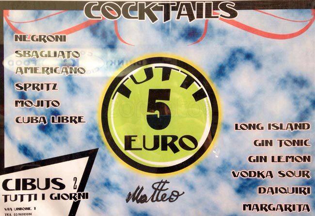 Menu di Cibus 2 