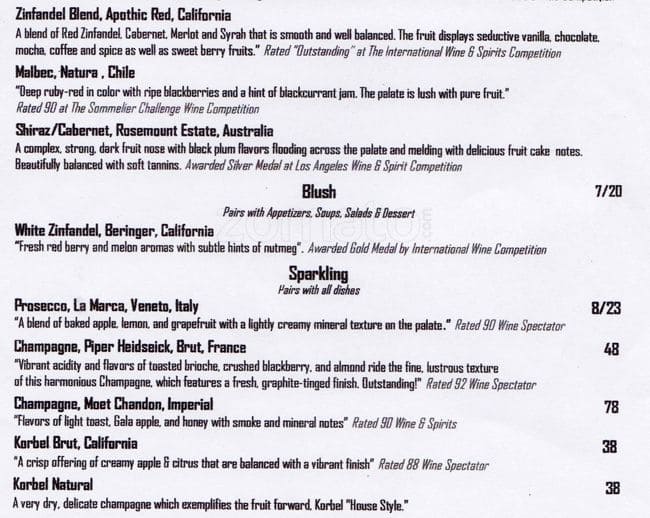 Menu at Skinflints pub & bar, New York City