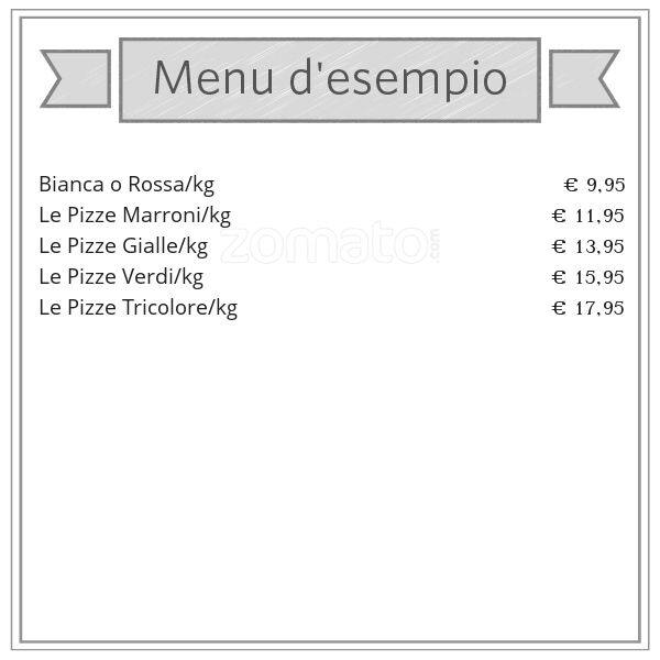 Menu di Pizza Cube 