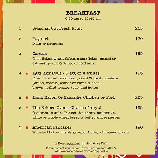 Menu at Republic of Noodles, Hyderabad, PHASE2