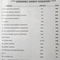 Osmanli Saray Kadayifi Istanbul Istanbul