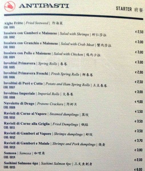 Menu di Easy 