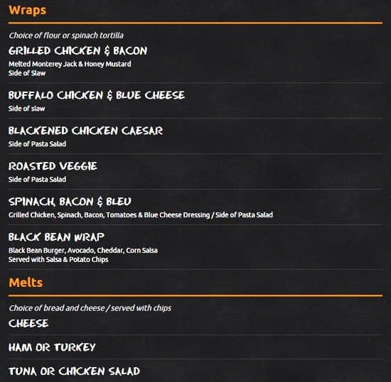 Menu at Famous Toastery restaurant, Davidson, 101 N Main St