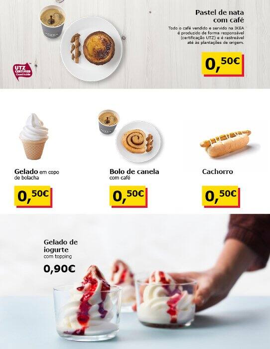 Bistro IKEA Menu, Menu de Bistro IKEA, Alfragide, Lisboa Zomato Portugal