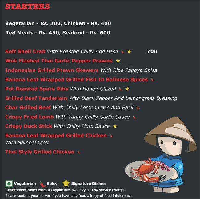 Republic Of Noodles Lemon Tree Premier Menu Zomato