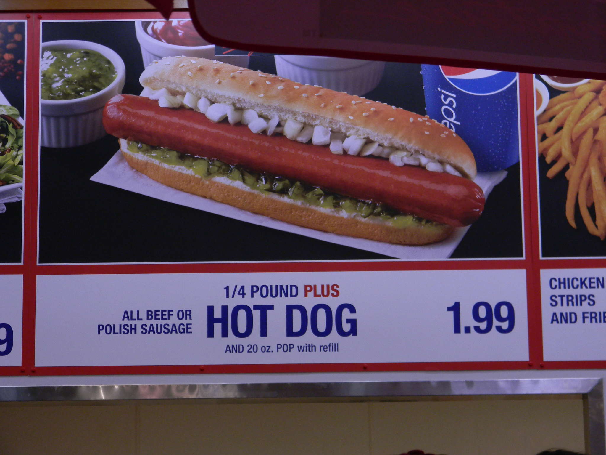 Menu at Costco Bakery, Ottawa, 770 Silver Seven Rd