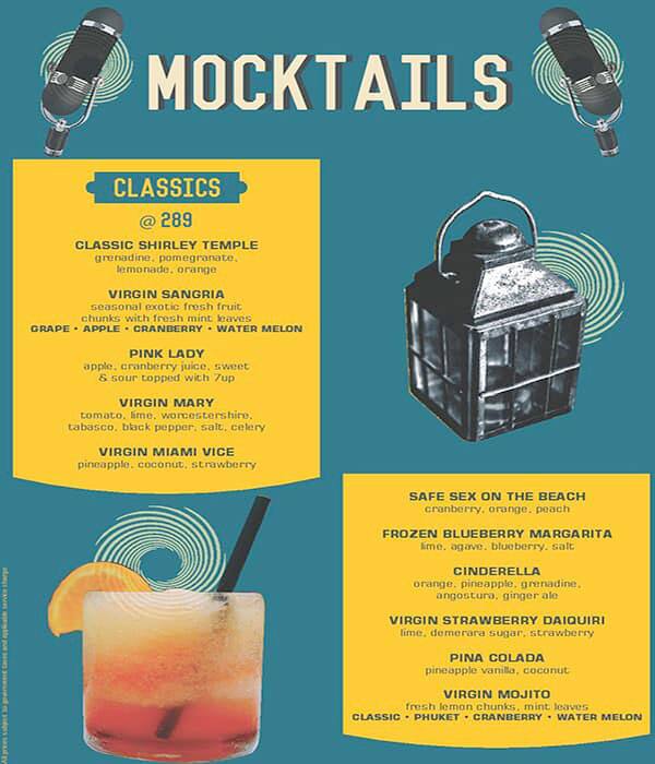 Menu of United Coffee House Rewind, Sector 18, Noida