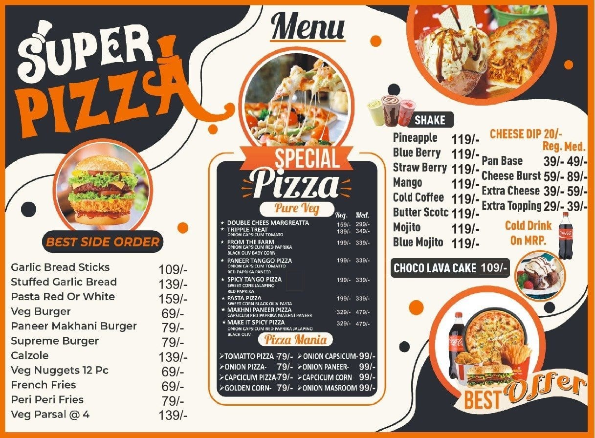 Menu of Pizza House, Sector 110, Noida