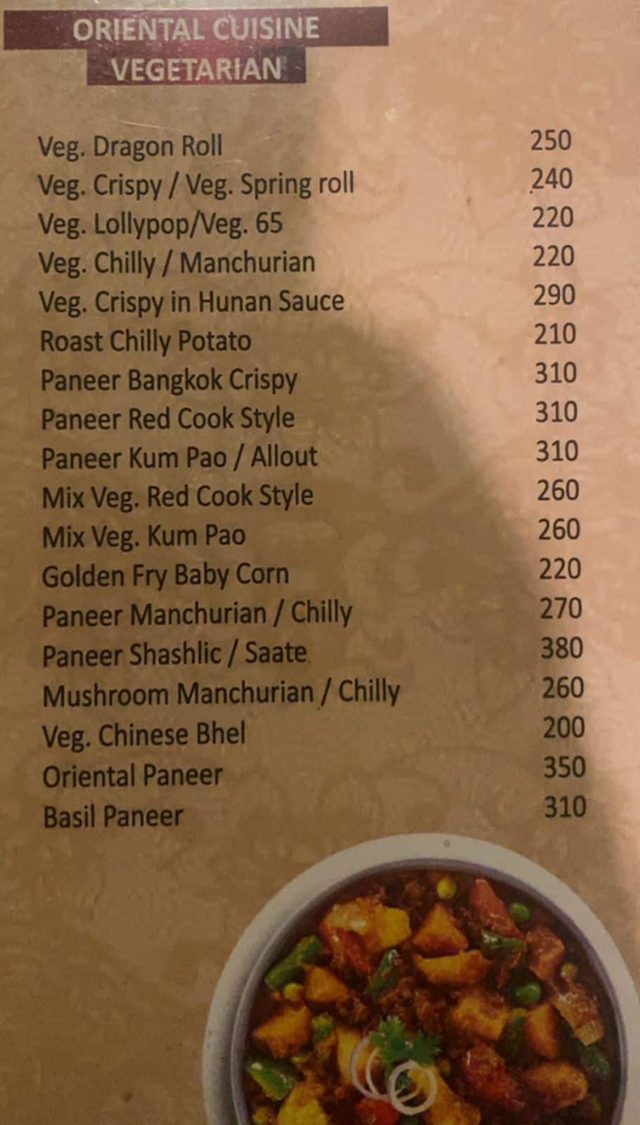 Menu of Lakshmi Veg Treat, Vasai, Mumbai