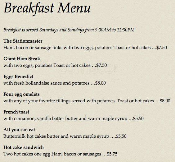 Kenton Station Menu, Menu for Kenton Station, North, Portland Urbanspoon/Zomato