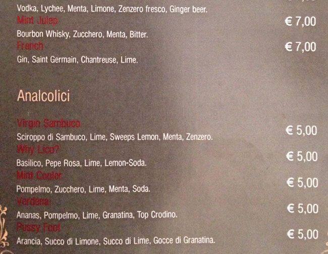 Menu di Why Not Cafè 