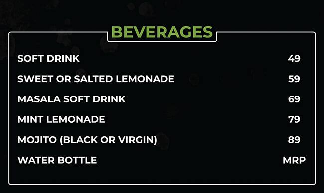 Momo Queen menu