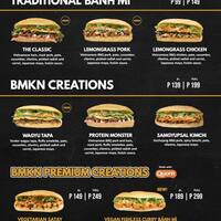 ☑ Banh mi sandwich menu ☑ Banh mi sandwich menu