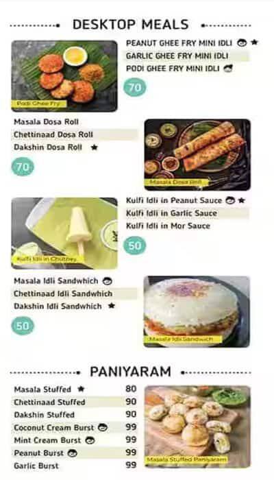 Super Mani (Thakur Village) menu