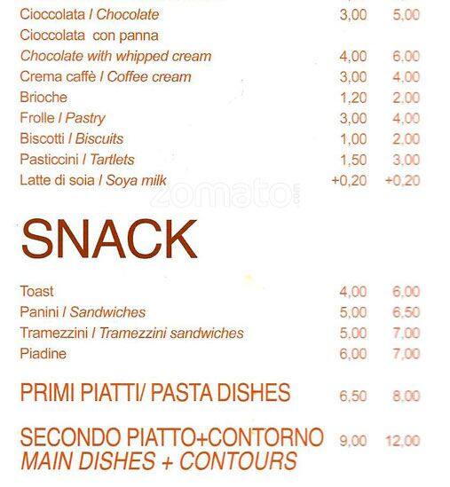 Menu di Twin's Cafè 