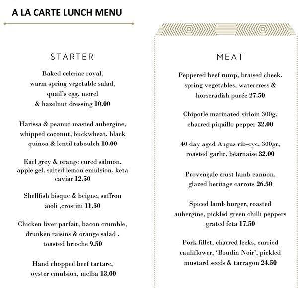 Quaglino's Menü, Quaglino's, Mayfair, London için Menü Zomato UK