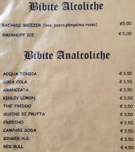 Menu di Murphy's Law 