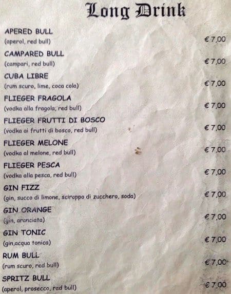 Menu di Murphy's Law 