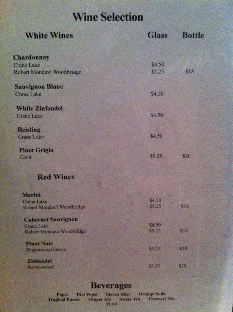 King Street Grille James Island Menu Urbanspoon/Zomato