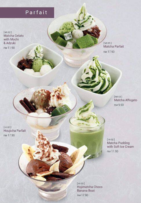Hoji Matcha Menu Menu For Hoji Matcha Sri Petaling Kuala Lumpur