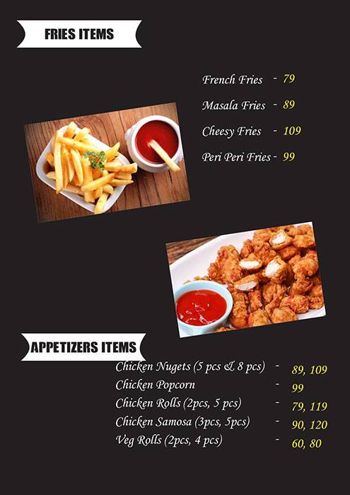 Fatburger Menu.pdf Menu at Fat Burger, Chennai