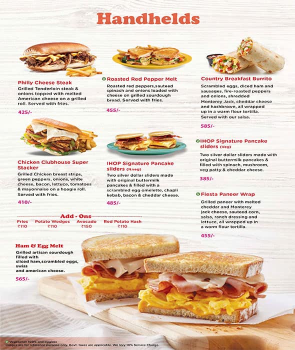 IHOP Catering Menu Prices of 2023 - Its Yummi