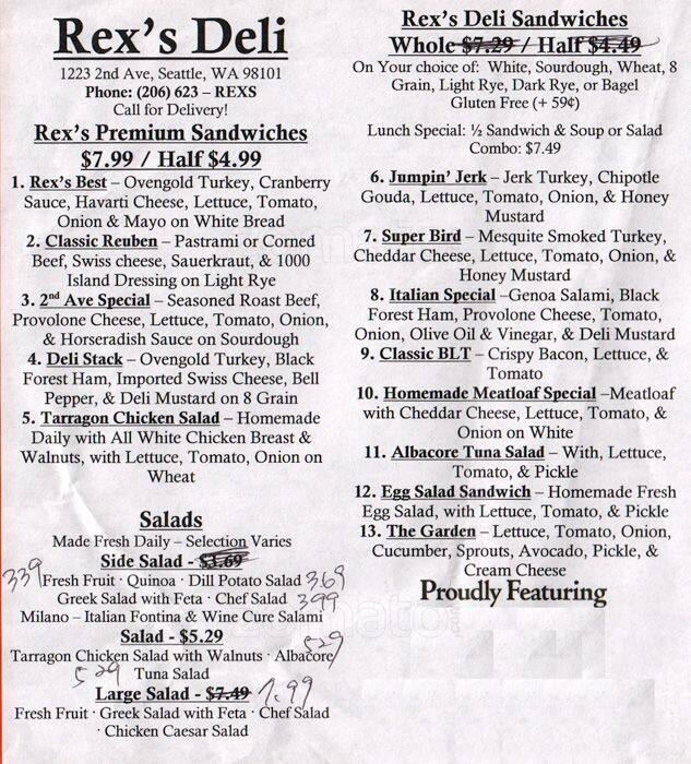 Carta de Rex's