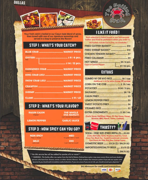 The Boiling Crab Menu Menu For The Boiling Crab Lake Highlands   4b561082bbaba9041bfd5d50be5625de 