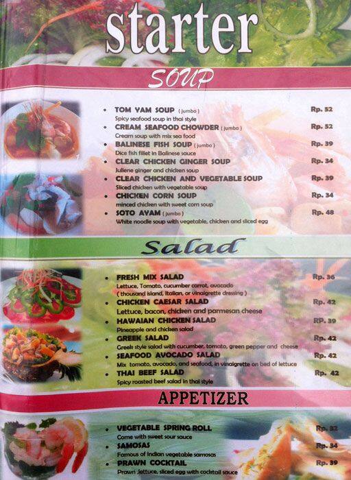 Coconut Bali Menu, Menu for Coconut Bali, Nusa Dua, Bali Zomato Indonesia