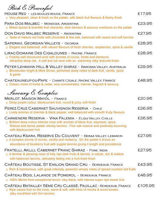 Menu At Indian Essence By Atul Kochhar Restaurant Orpington