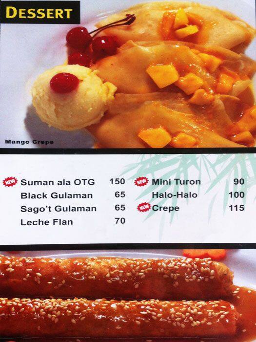 Menu at Off the Grill pub & bar, Cainta