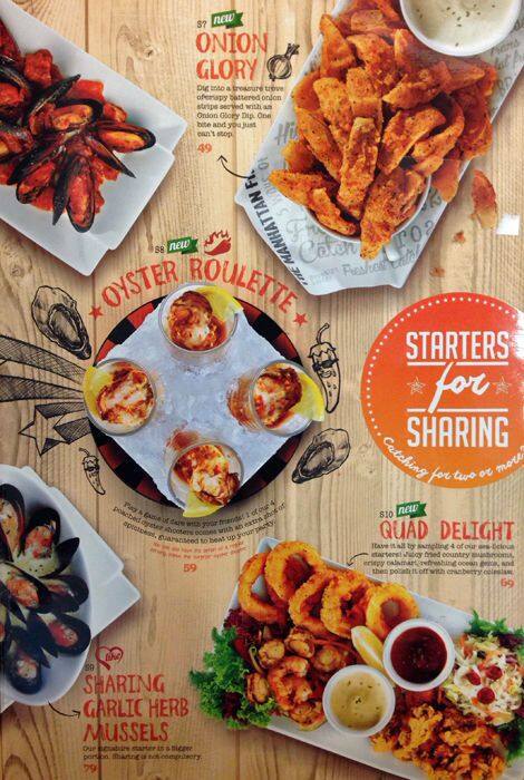 Manhattan Fish Market Menu, Menu For Manhattan Fish Market, Thamrin 