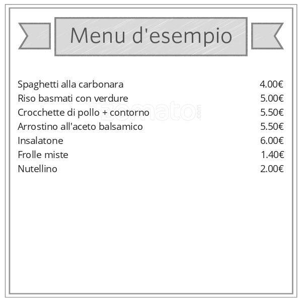 Menu di Baja Café 