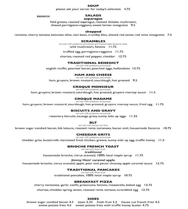 Menu at CRaVing Restaurant, Buffalo