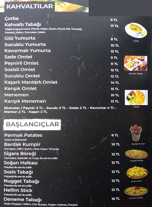 Cafe My Moon Menu Menu Para Cafe My Moon Hurriyet Sirinevler Istanbul